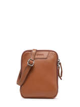 Sac Bandoulire S Foulonn Cuir Etrier Marron foulonne EFOU728S