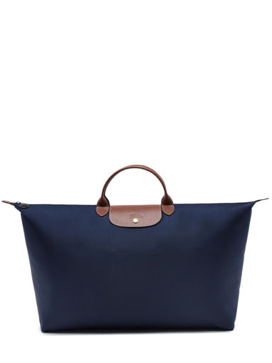 Longchamp Le pliage original Sac de voyage Bleu