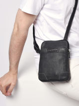 Cross Body Tas Arthur et aston Zwart joseph 6-vue-porte