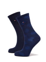 Set Van 2 Paar Sokken Tommy hilfiger Wit socks women 71221054