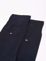Lot De 2 Paires De Chaussettes Tommy hilfiger Bleu socks 371111