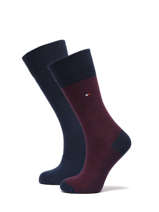 Set Van 2 Paar Sokken Tommy hilfiger Veelkleurig socks men 71220237