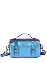 Cross Body Tas Artisan Scarabee Leder Paul marius Blauw scarabee ARTISSCA