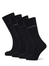 Cadeaubox Herensokken 4 Paar Calvin klein jeans Zwart socks men 71219836
