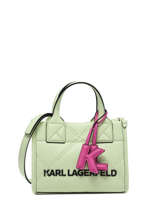 Handtas K Skuare Karl lagerfeld Groen k skuare 137667