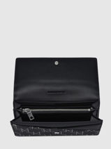 Portefeuille Ikonik Monogram Karl lagerfeld Noir k ikonic 2.0 230W3225-vue-porte