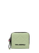 Portefeuille Compact K Skuare Karl lagerfeld Vert k skuare 230W3249