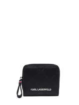 Portefeuille Compact K Skuare Karl lagerfeld Noir k skuare 230W3249