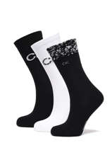 Chaussettes Calvin klein jeans Noir socks women 71219849