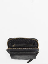 Porte-monnaie Cuir Pieces Noir naina 17117178-vue-porte