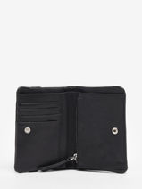 Portefeuille Lilou Cuir Nat et nin Noir vintage LILOU-vue-porte