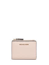 Portefeuille Jetset Leder Michael kors Roze jet set F9GJ6F2L