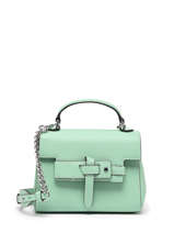 Cross Body Tas S Sabrina Csari Leder Le tanneur Groen sabrina cesari TSCE1030