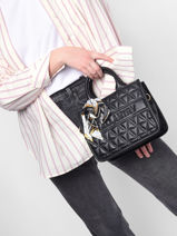 Sac Port Main Couture  Miniprix Noir couture R1667-vue-porte