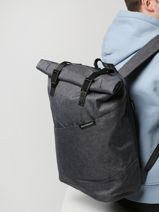 Sac  Dos Business 1 Compartiment + Pc 15" Bagsmart Gris original BM140006-vue-porte