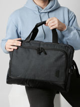 Documententas 3 Compartimenten Met 15" Laptopvak Bagsmart Blauw falco BM102004-vue-porte