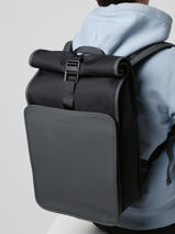 Sac  Dos 1 Compartiment + Pc 16" Kapten and son backpack LUNDPRO-vue-porte