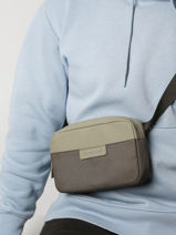 Sac Banane Kapten and son Beige accessoires HABO-vue-porte