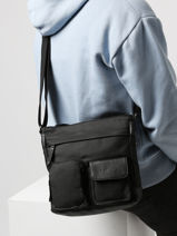 Sac Bandoulire Miniprix Noir men 2-vue-porte