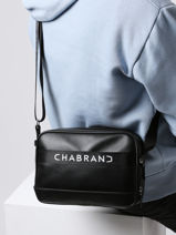 Sac Bandouliere Campus Chabrand Noir campus 86522-vue-porte