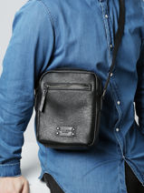Pochette Homme Wylson Noir hanoi 2-vue-porte