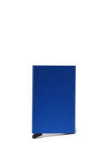 Porte-cartes Aluminium Secrid Bleu alu 00C