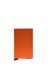 Kaarthouder Aluminium Secrid Oranje alu 00C