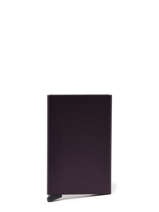 Porte-cartes Aluminium Secrid Noir alu 00C