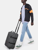 Valise Cabine Eastpak Gris authentic luggage K96L-vue-porte
