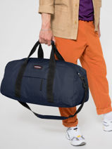 Sac De Voyage Authentic Luggage Eastpak Bleu authentic luggage K79D-vue-porte