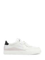 Sneakers Uit Leder Calvin klein jeans Wit men 4320K4