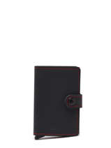 Porte-cartes Cuir Secrid Noir matte MM