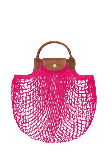 Longchamp Le pliage filet Besace Rose