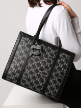 Sac Port paule K Ikonic 2.0 Karl lagerfeld Noir k ikonic 2.0 230W3060-vue-porte