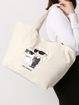 Sac Port paule K Ikonic 2.0 Karl lagerfeld Marron k ikonic 2.0 230W3179-vue-porte