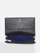 Compagnon Zipp Emilie Cuir Le tanneur Noir emily TEMI3615-vue-porte