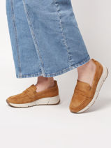 Mocassins Uit Leder Gabor Beige women 35-vue-porte