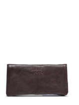 Portefeuille Cow Cuir Basilic pepper Violet cow BCOW96
