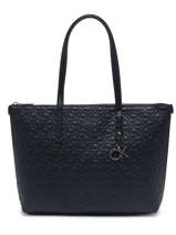 Sac Port paule Re-lock Calvin klein jeans Noir re-lock K610274