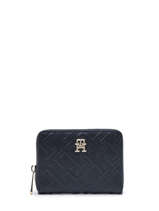 Portefeuille Tommy hilfiger Blauw iconic tommy AW14342