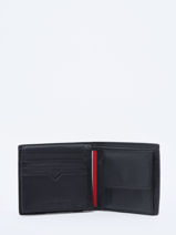 Portefeuille Leder Tommy hilfiger Zwart modern tommy AM10619-vue-porte
