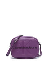 Sac Bandoulire Sculpted Calvin klein jeans Violet sculpted K607202