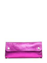 Etui Leder Paul marius Roze ultraviolet 01258501