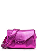 Cross Body Tas Ultraviolet Leder Paul marius Roze ultraviolet UV