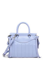 Handtas S Rodo Leder Lancel Blauw rodeo A12338