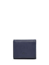 Porte-monnaie Cuir Katana Bleu marina 753047