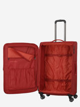 Soepele reiskoffer-TRAVELITE-vue-porte