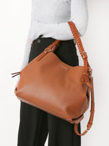 Sac Port paule Campanula Liu jo Marron campanula AA3076-vue-porte