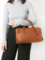 Sac Port Main Campanula Liu jo Marron campanula AA3101-vue-porte