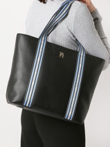 Sac Port paule Tommy Life Tommy hilfiger Noir tommy life AW14218-vue-porte